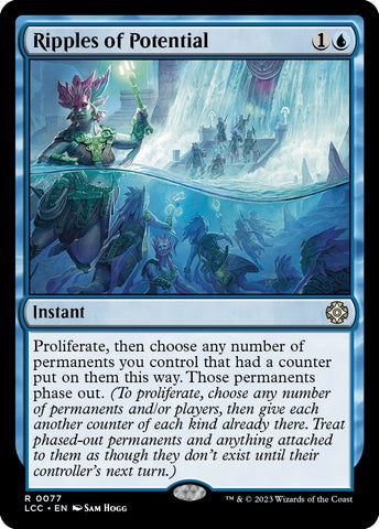 Image for Ripples of Potential (77) [Commander: The Lost Caverns of Ixalan]