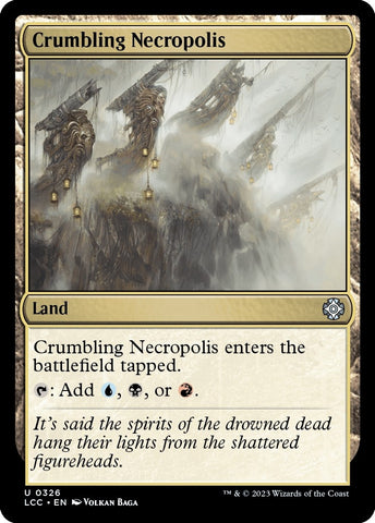 Image for Crumbling Necropolis (326) [Commander: The Lost Caverns of Ixalan]