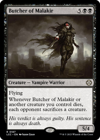 Image for Butcher of Malakir (187) [Commander: The Lost Caverns of Ixalan]