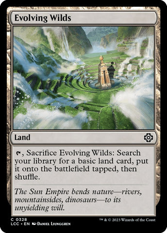 Image for Evolving Wilds (328) [Commander: The Lost Caverns of Ixalan]