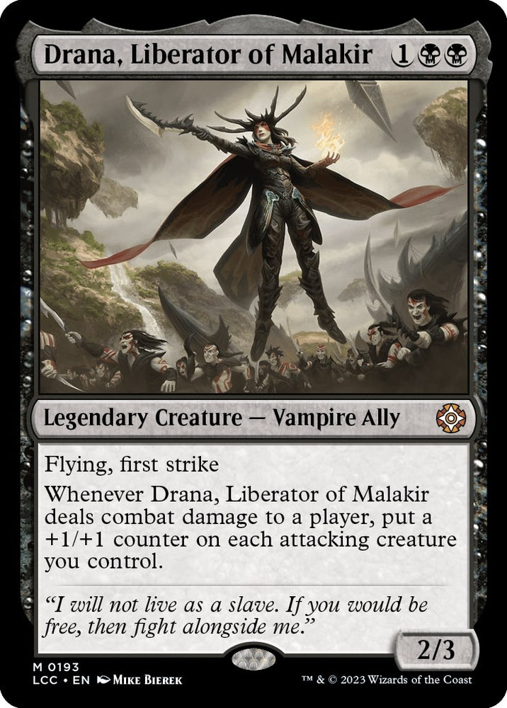 Image for Drana, Liberator of Malakir (193) [Commander: The Lost Caverns of Ixalan]