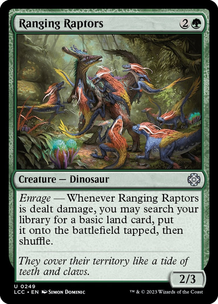Image for Ranging Raptors (249) [Commander: The Lost Caverns of Ixalan]