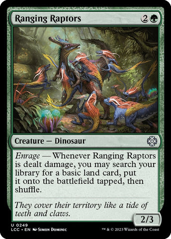 Image for Ranging Raptors (249) [Commander: The Lost Caverns of Ixalan]