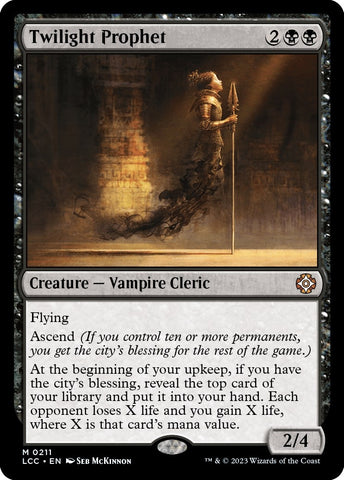 Image for Twilight Prophet (211) [Commander: The Lost Caverns of Ixalan]