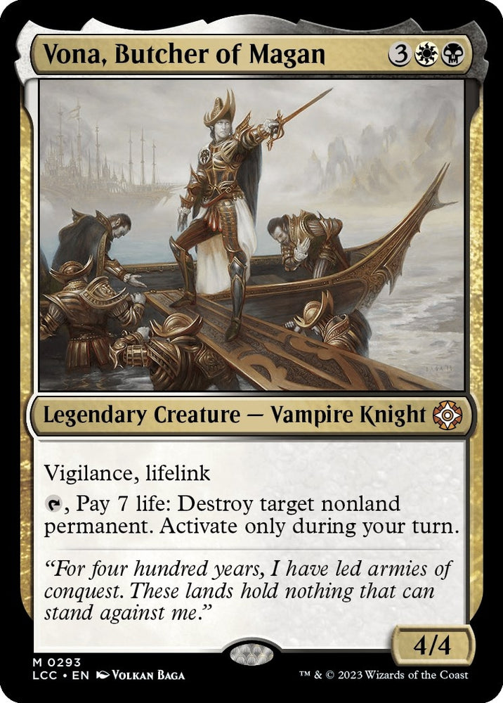Image for Vona, Butcher of Magan (293) [Commander: The Lost Caverns of Ixalan]