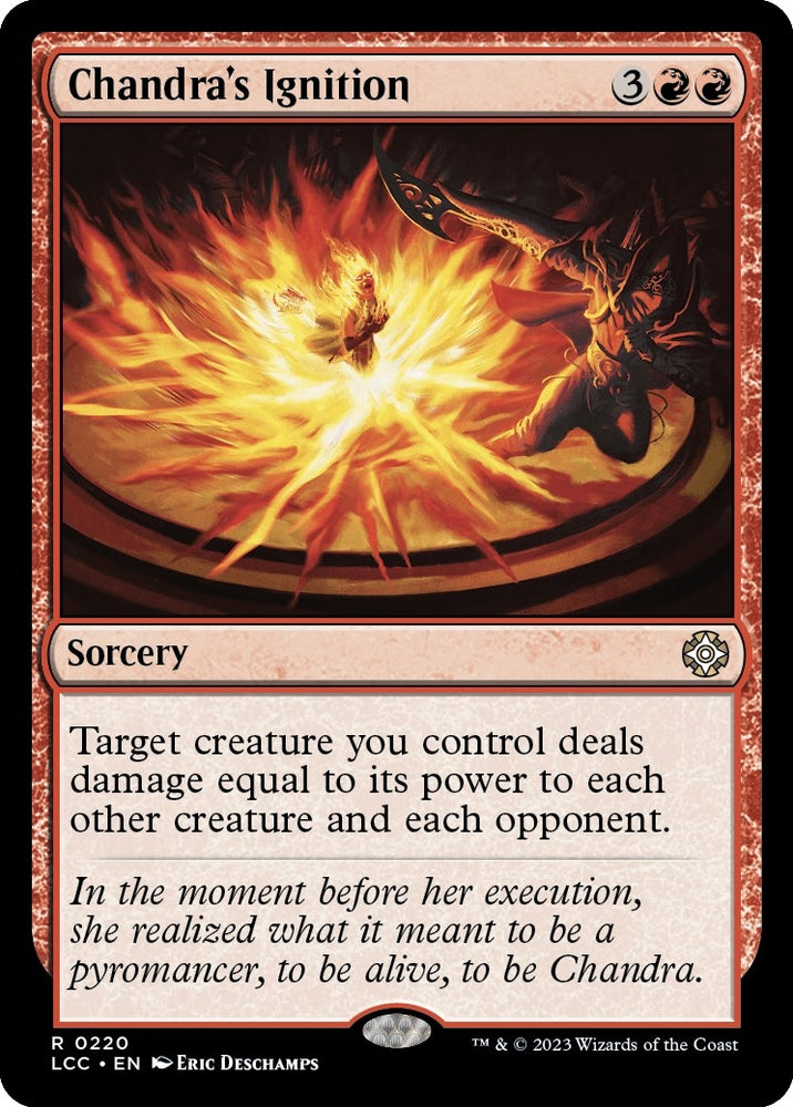 Image for Chandra's Ignition (220) [Commander: The Lost Caverns of Ixalan]