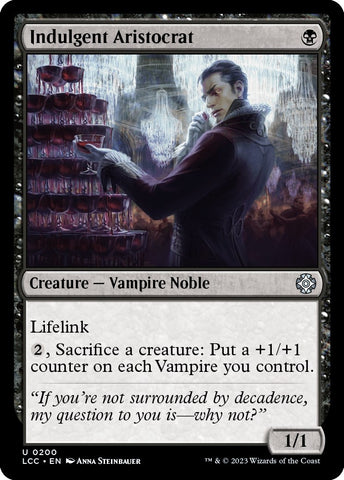 Image for Indulgent Aristocrat (200) [Commander: The Lost Caverns of Ixalan]