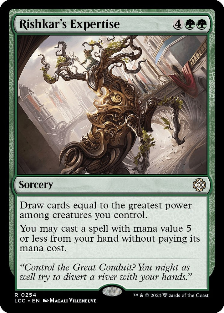 Image for Rishkar's Expertise (254) [Commander: The Lost Caverns of Ixalan]