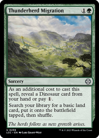Image for Thunderherd Migration (259) [Commander: The Lost Caverns of Ixalan]