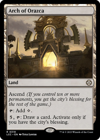 Image for Arch of Orazca (319) [Commander: The Lost Caverns of Ixalan]