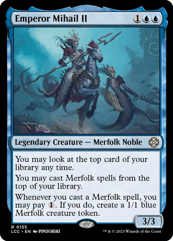 Image for Emperor Mihail II (155) [Commander: The Lost Caverns of Ixalan]