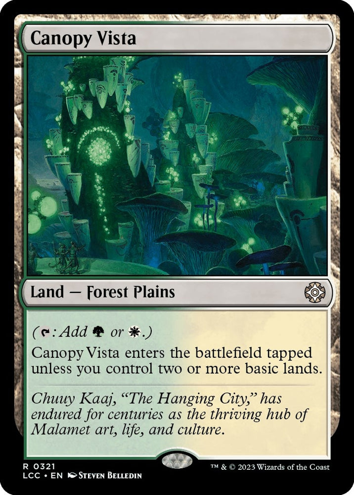 Image for Canopy Vista (321) [Commander: The Lost Caverns of Ixalan]