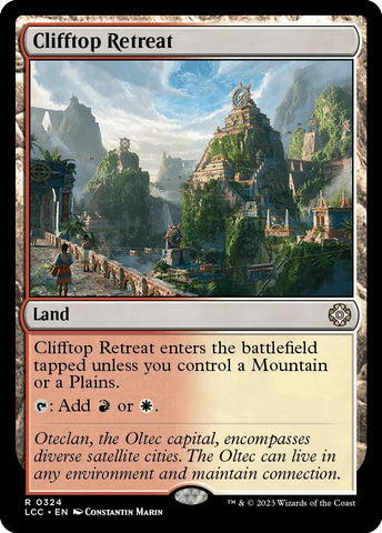 Image for Clifftop Retreat (324) [Commander: The Lost Caverns of Ixalan]