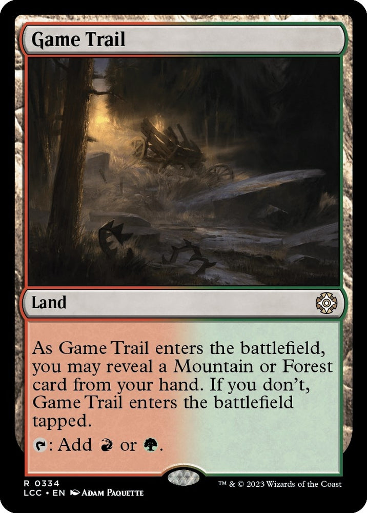 Image for Game Trail (334) [Commander: The Lost Caverns of Ixalan]