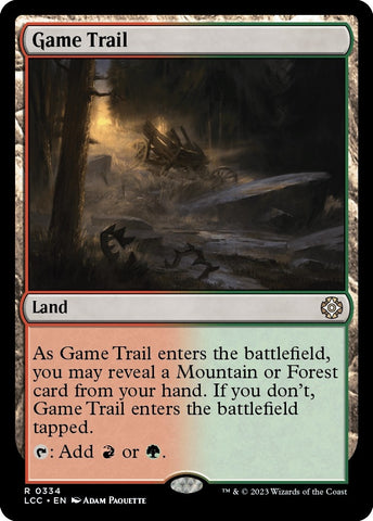 Image for Game Trail (334) [Commander: The Lost Caverns of Ixalan]