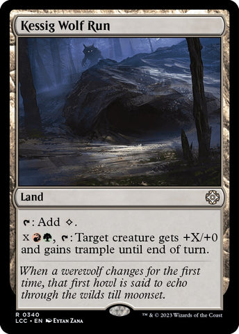 Image for Kessig Wolf Run (340) [Commander: The Lost Caverns of Ixalan]
