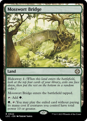 Image for Mosswort Bridge (342) [Commander: The Lost Caverns of Ixalan]