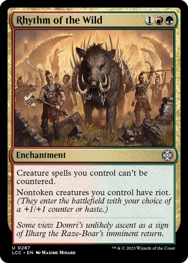 Image for Rhythm of the Wild (287) [Commander: The Lost Caverns of Ixalan]