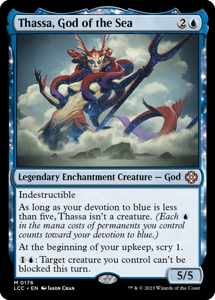 Image for Thassa, God of the Sea (176) [Commander: The Lost Caverns of Ixalan]