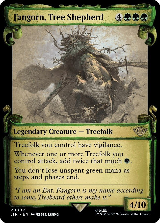 Image for Fangorn, Tree Shepherd (Showcase Scrolls) (617) [Universes Beyond: The Lord of the Rings: Tales of Middle-earth]