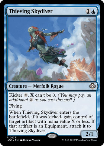 Image for Thieving Skydiver (177) [Commander: The Lost Caverns of Ixalan]