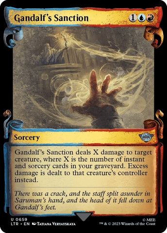 Image for Gandalf's Sanction (Showcase Scrolls) (659) [Universes Beyond: The Lord of the Rings: Tales of Middle-earth]
