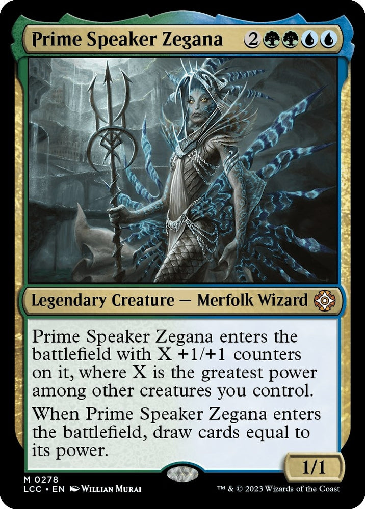 Image for Prime Speaker Zegana (278) [Commander: The Lost Caverns of Ixalan]