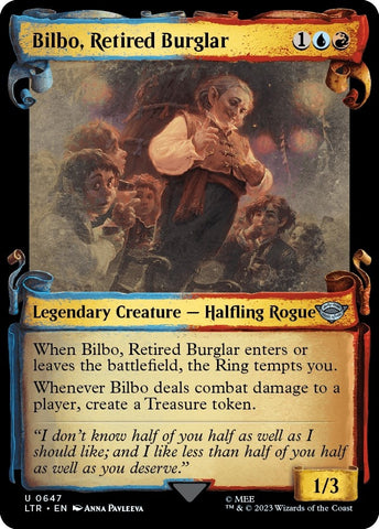 Image for Bilbo, Retired Burglar (Showcase Scrolls) (647) [Universes Beyond: The Lord of the Rings: Tales of Middle-earth]
