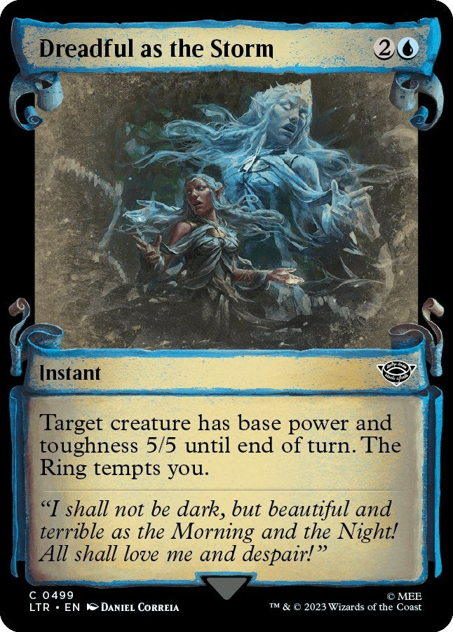 Image for Dreadful as the Storm (Showcase Scrolls) (499) [Universes Beyond: The Lord of the Rings: Tales of Middle-earth]