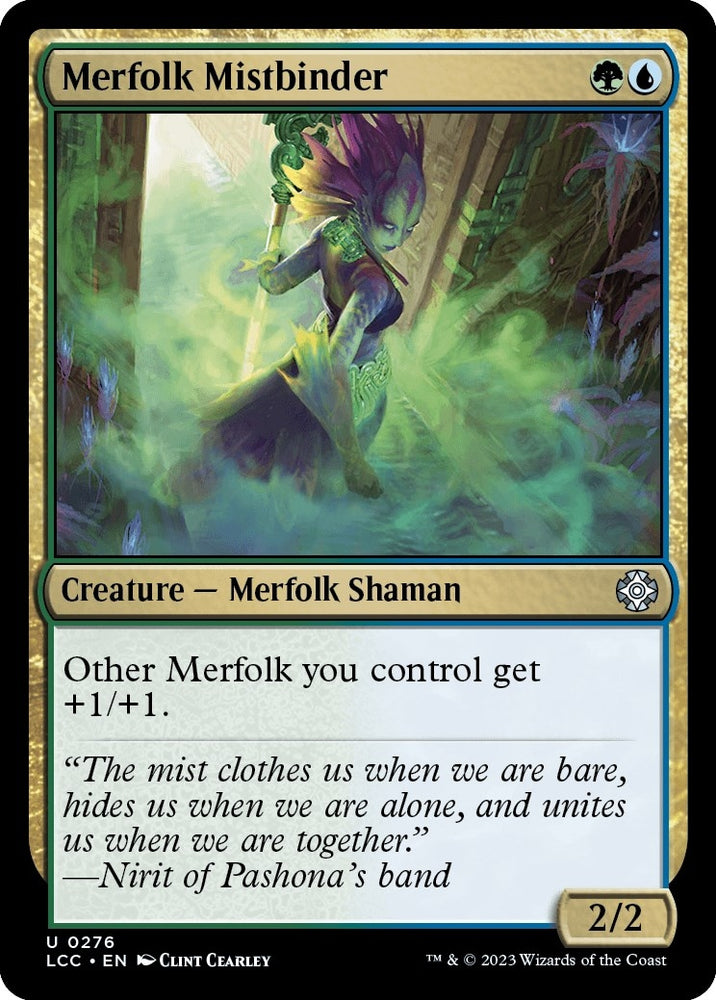 Image for Merfolk Mistbinder (276) [Commander: The Lost Caverns of Ixalan]