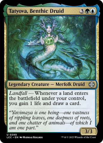Image for Tatyova, Benthic Druid (290) [Commander: The Lost Caverns of Ixalan]