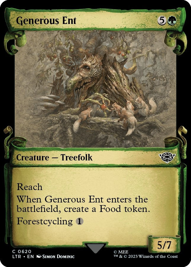 Image for Generous Ent (Showcase Scrolls) (620) [Universes Beyond: The Lord of the Rings: Tales of Middle-earth]