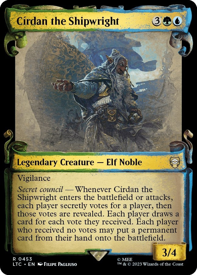 Image for Cirdan the Shipwright (Showcase Scrolls) (453) [Commander: The Lord of the Rings: Tales of Middle-earth]