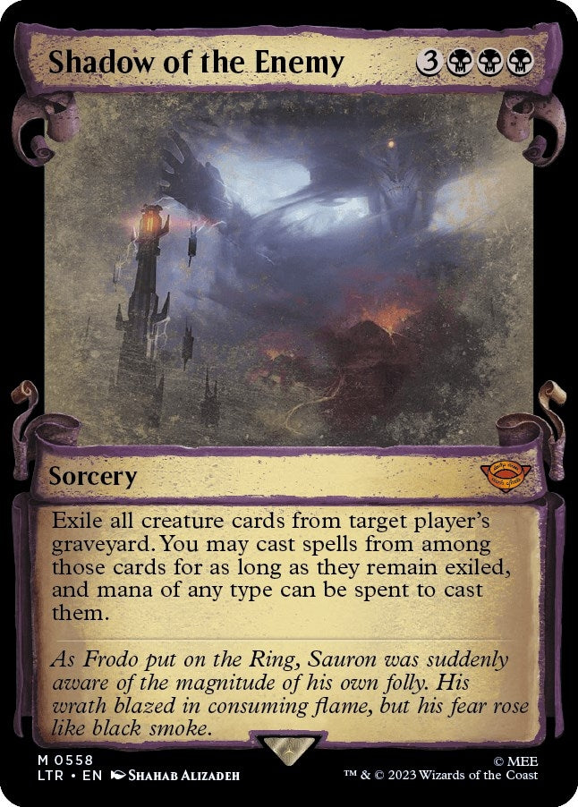 Image for Shadow of the Enemy (Showcase Scrolls) (558) [Universes Beyond: The Lord of the Rings: Tales of Middle-earth]