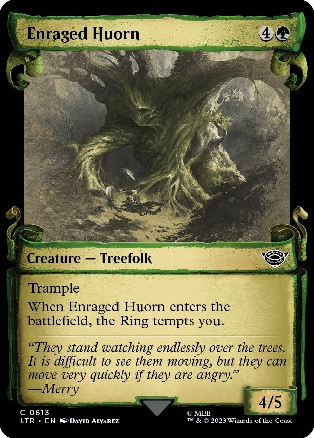 Image for Enraged Huorn (Showcase Scrolls) (613) [Universes Beyond: The Lord of the Rings: Tales of Middle-earth]