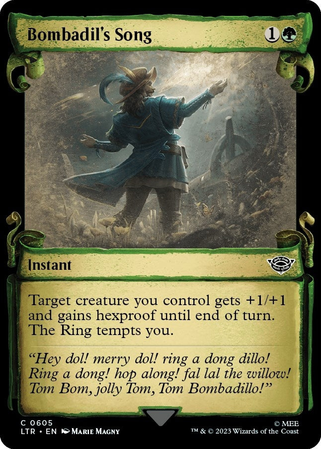 Image for Bombadil's Song (Showcase Scrolls) (605) [Universes Beyond: The Lord of the Rings: Tales of Middle-earth]