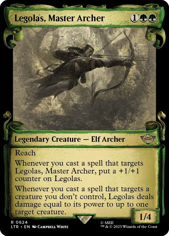 Image for Legolas, Master Archer (Showcase Scrolls) (624) [Universes Beyond: The Lord of the Rings: Tales of Middle-earth]