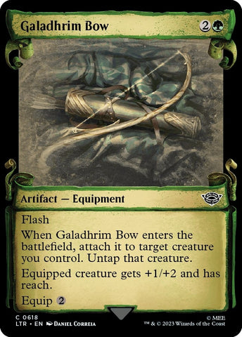 Image for Galadhrim Bow (Showcase Scrolls) (618) [Universes Beyond: The Lord of the Rings: Tales of Middle-earth]