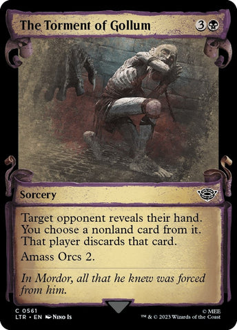 Image for The Torment of Gollum (Showcase Scrolls) (561) [Universes Beyond: The Lord of the Rings: Tales of Middle-earth]
