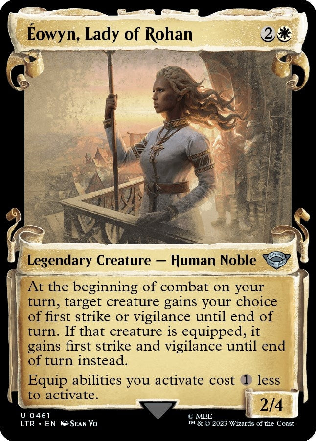 Image for Eowyn, Lady of Rohan (Showcase Scrolls) (461) [Universes Beyond: The Lord of the Rings: Tales of Middle-earth]