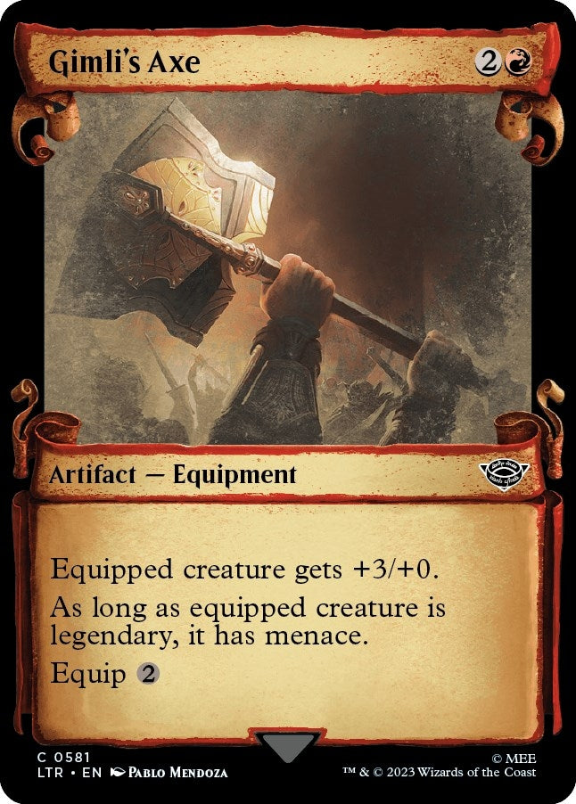 Image for Gimli's Axe (Showcase Scrolls) (581) [Universes Beyond: The Lord of the Rings: Tales of Middle-earth]