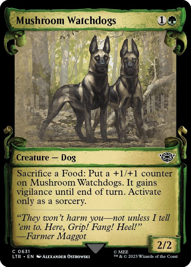 Image for Mushroom Watchdogs (Showcase Scrolls) (631) [Universes Beyond: The Lord of the Rings: Tales of Middle-earth]