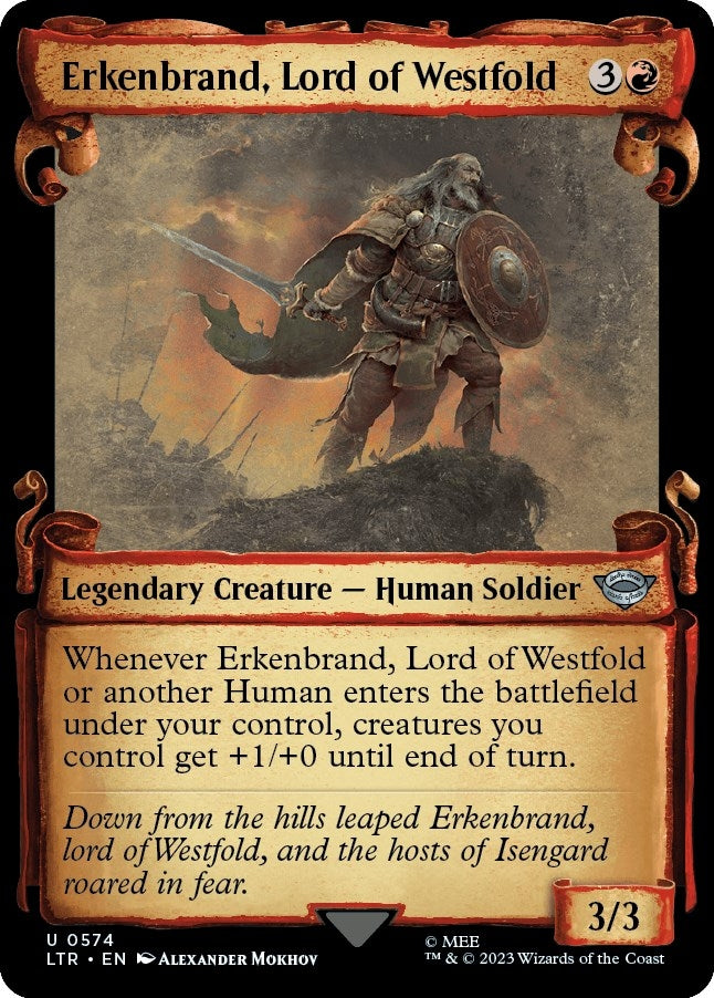 Image for Erkenbrand, Lord of Westfold (Showcase Scrolls) (574) [Universes Beyond: The Lord of the Rings: Tales of Middle-earth]