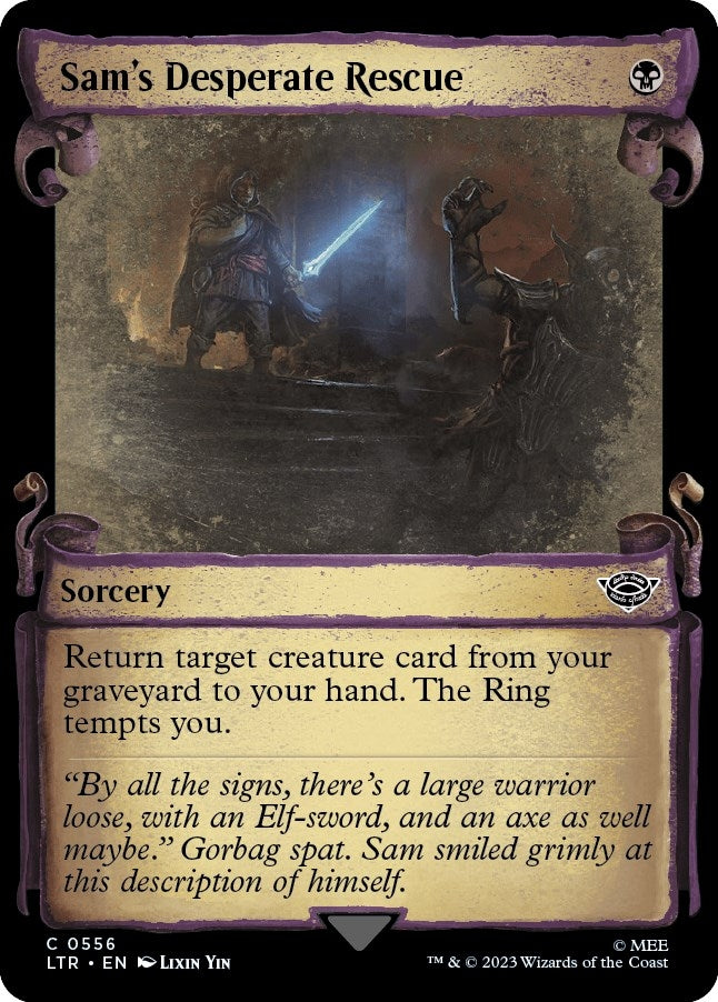 Image for Sam's Desperate Rescue (Showcase Scrolls) (556) [Universes Beyond: The Lord of the Rings: Tales of Middle-earth]
