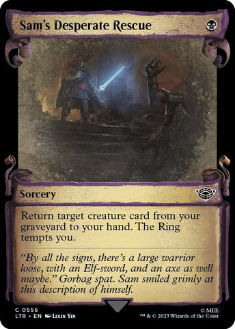Image for Sam's Desperate Rescue (Showcase Scrolls) (556) [Universes Beyond: The Lord of the Rings: Tales of Middle-earth]