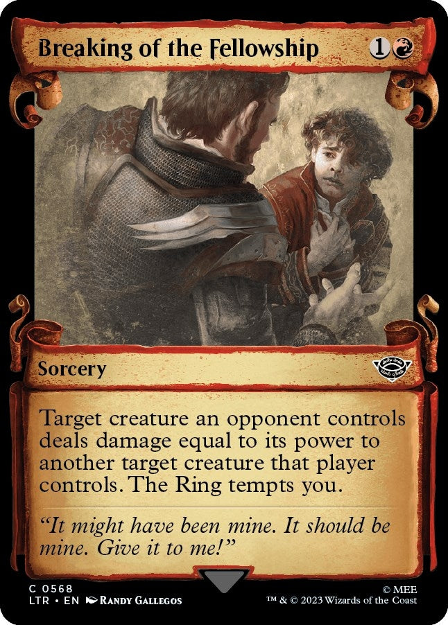 Image for Breaking of the Fellowship (Showcase Scrolls) (568) [Universes Beyond: The Lord of the Rings: Tales of Middle-earth]