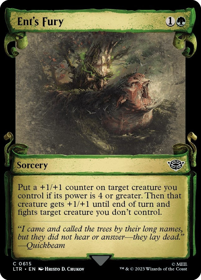Image for Ent's Fury (Showcase Scrolls) (615) [Universes Beyond: The Lord of the Rings: Tales of Middle-earth]