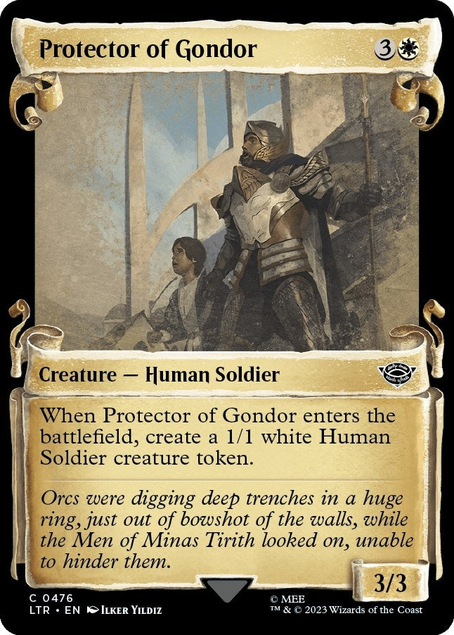 Image for Protector of Gondor (Showcase Scrolls) (476) [Universes Beyond: The Lord of the Rings: Tales of Middle-earth]