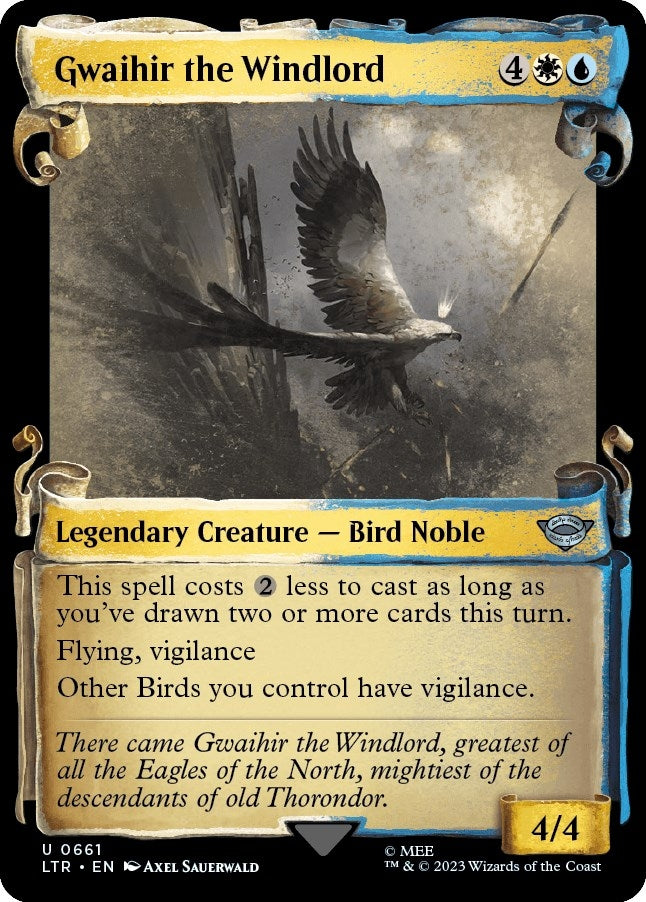 Image for Gwaihir the Windlord (Showcase Scrolls) (661) [Universes Beyond: The Lord of the Rings: Tales of Middle-earth]