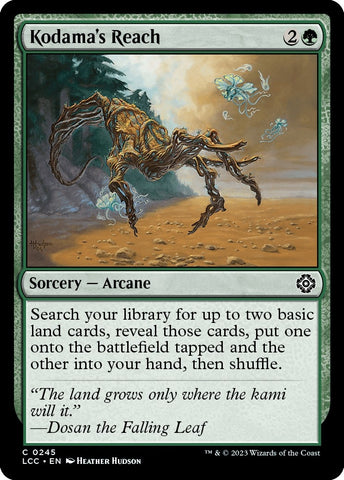 Image for Kodama's Reach (245) [Commander: The Lost Caverns of Ixalan]